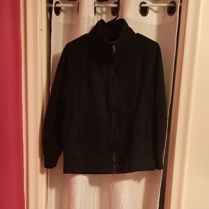 lululemon athletica Classic Black Bomber Jacket